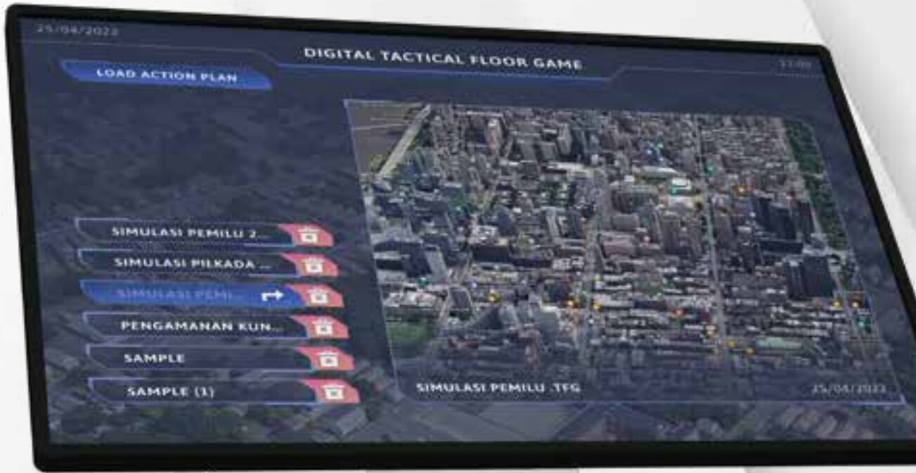 DTFG — Digital Tactical Floor Game